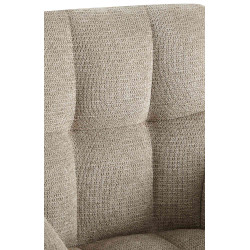 Chaise de salle à manger Jonah, tissu taupe