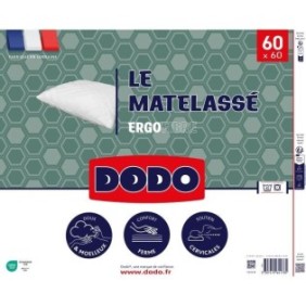 DODO - OREILLER ERGONOMIQUE - LE MATELASSE - 60X60 cm