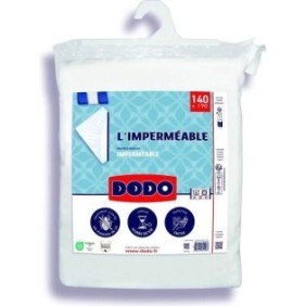 PROTEGE MATELAS L'IMPERMEABLE - ANTI PUNAISES DE LIT - COTON/POLYESTER - 140x190 cm - DODO