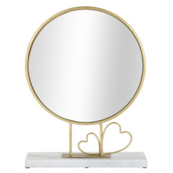 Miroir de Table Cœur –...