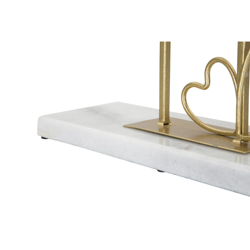 Miroir de Table Cœur – 30×9×39,5 cm – Format Compact