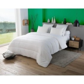 Couette Victoria 140x200 cm - DODO - temperÈe - garnissage 100% Polyester - 1 personne - blanc