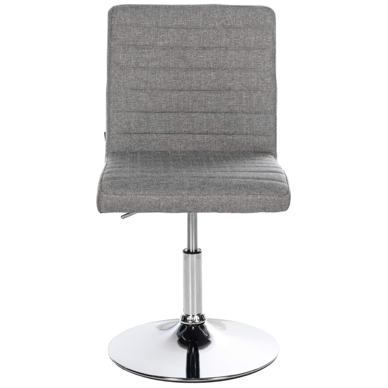 Ensemble de 2 chaises de salle à manger Elvas, tissu gris