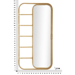Miroir de Sol Panama – 77,5×3,3×151 cm – Format Allongé