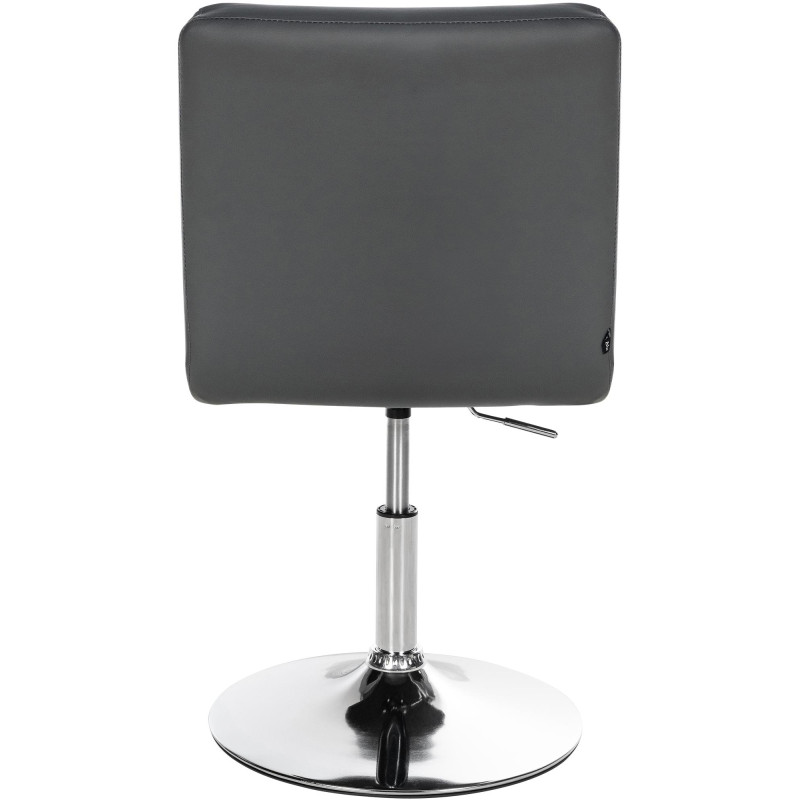 Ensemble de 2 chaises de salle à manger Elvas, similicuir, gris