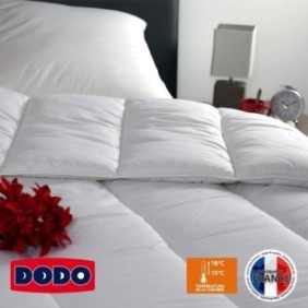 Couette chaude Vancouver - 140 x 200 cm - 400gr/m≤ - Blanc - DODO