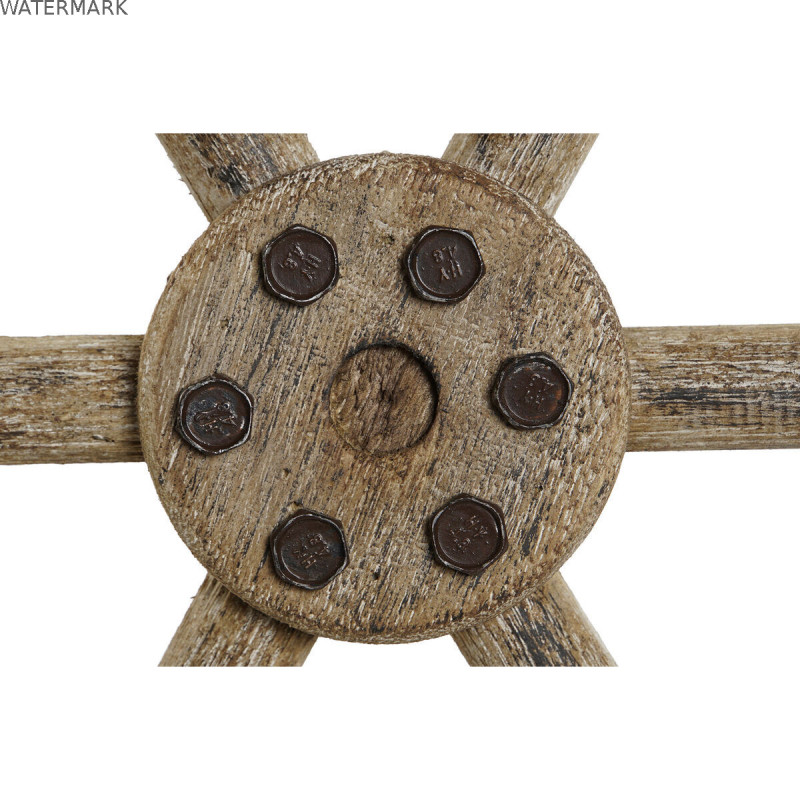 Décoration murale Home ESPRIT Naturel Gouvernail Finition vieillie 75 x 4 x 66 cm