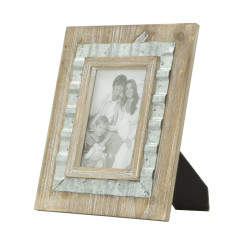 Cadre photo Wody – 21,5 × 3 × 26,5 cm (dimension intérieure : 10 × 15 cm)