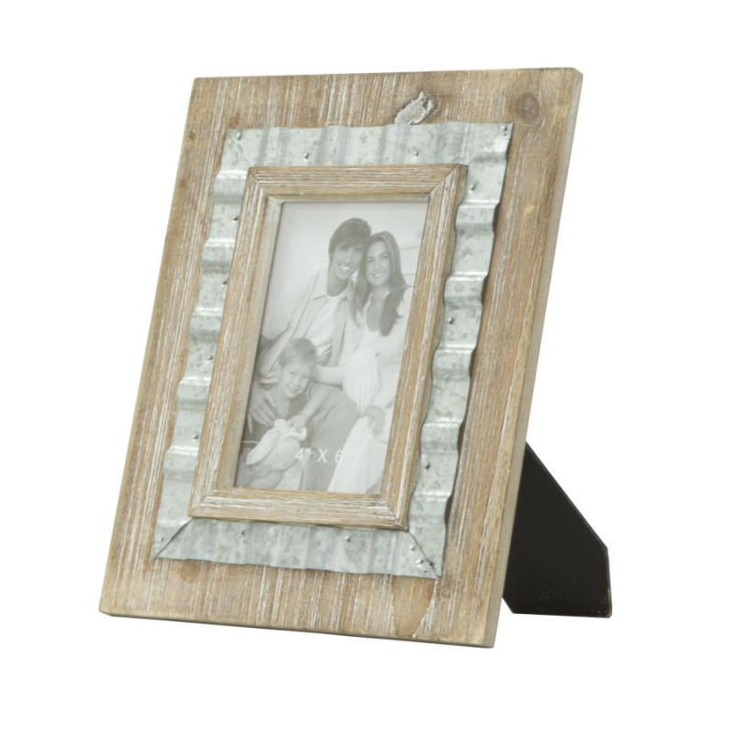Cadre photo Wody – 21,5 × 3 × 26,5 cm (dimension intérieure : 10 × 15 cm)