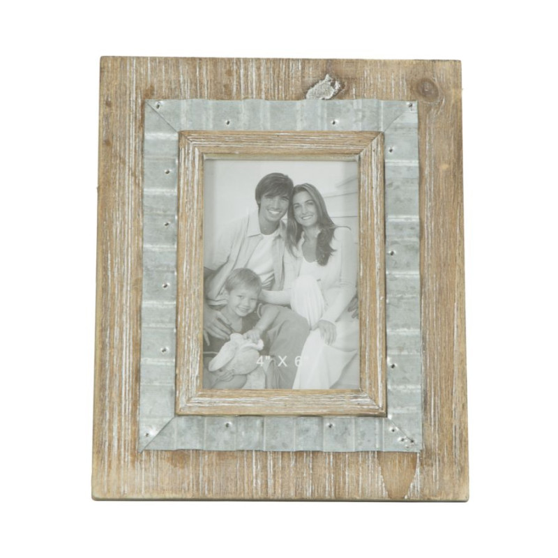 Cadre photo Wody – 21,5 × 3 × 26,5 cm (dimension intérieure : 10 × 15 cm)