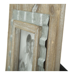 Cadre photo Wody – 21,5 × 3 × 26,5 cm (dimension intérieure : 10 × 15 cm)
