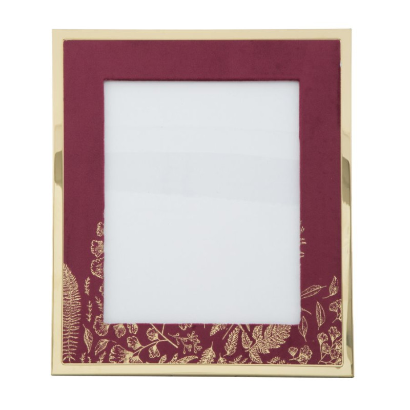Cadre photo Glam Bordeaux – 28 × 1,5 × 33,5 cm (dimensions intérieures : 20 × 25 cm)