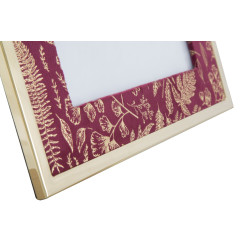 Cadre photo Glam Bordeaux – 28 × 1,5 × 33,5 cm (dimensions intérieures : 20 × 25 cm)