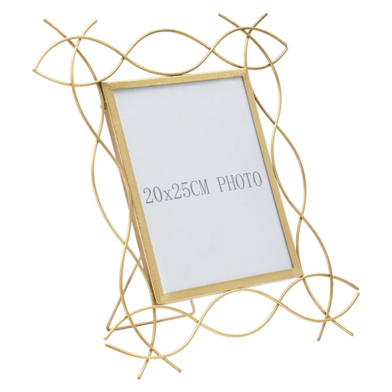 Cadre en fer Glam X – 35,5 × 15 × 37 cm (format photo : 20 × 25 cm)
