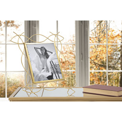 Cadre en fer Glam X – 35,5 × 15 × 37 cm (format photo : 20 × 25 cm)
