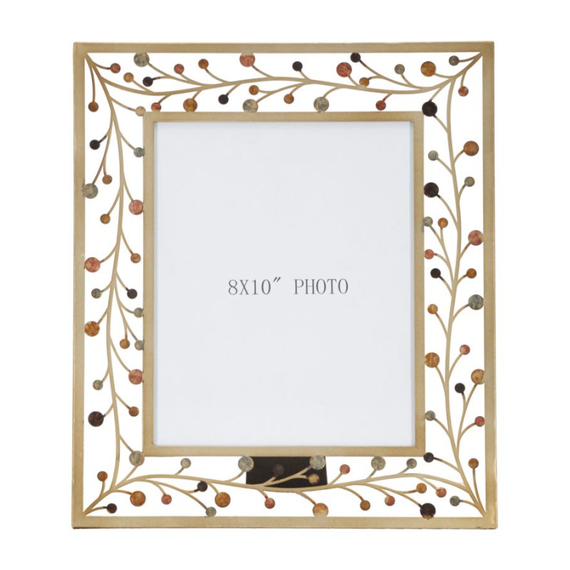 Marco de fotos Bixy – 32,5 × 13,5 × 36,2 cm (dimensiones interiores: 20 × 25 cm)

