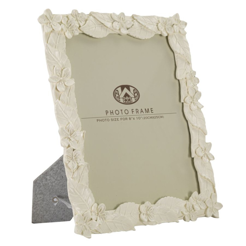 Cadre photo Feuille crème – 26 × 2 × 30,7 cm
