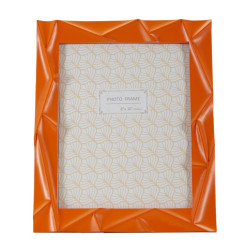 Cornice portafoto arancione – 25,8 × 2 × 31 cm (formato interno: 20 × 25 cm)
