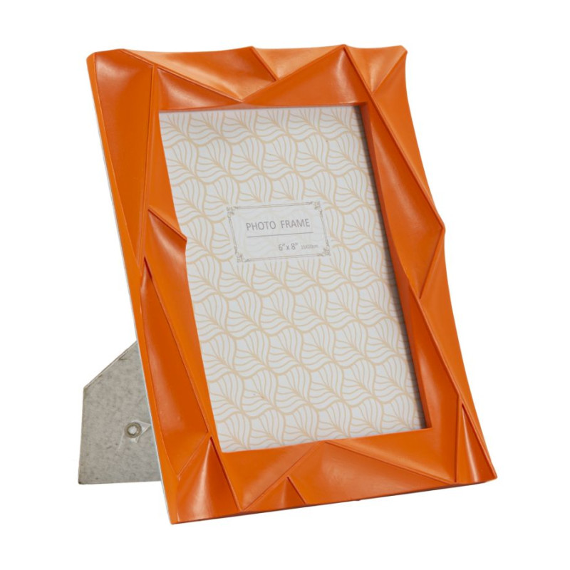 Marco de fotos Naranja – 20,8 × 2 × 26 cm (formato interior: 15 × 20 cm)
