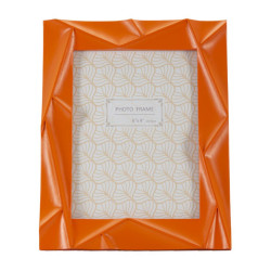 Marco de fotos Naranja – 20,8 × 2 × 26 cm (formato interior: 15 × 20 cm)
