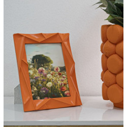 Marco de fotos Naranja – 20,8 × 2 × 26 cm (formato interior: 15 × 20 cm)
