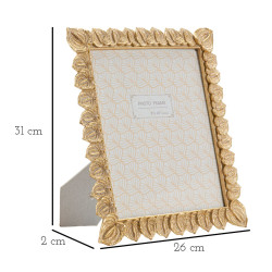 Marco de fotos Anturio – 26 × 2 × 31 cm (formato interior: 20 × 25 cm)
