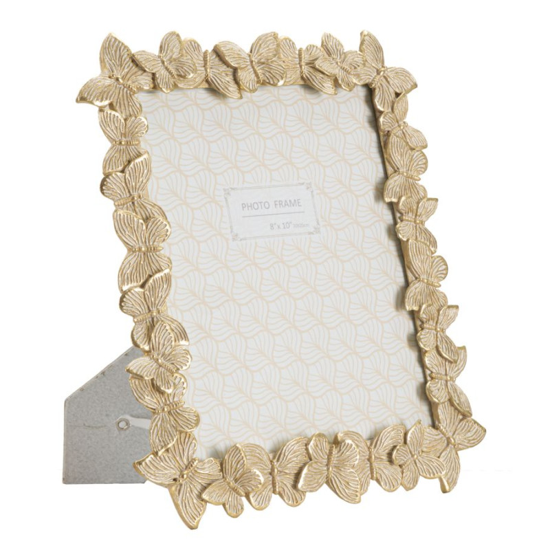 Marco de fotos Farfalle dorado – 27,5 × 2,6 × 32,5 cm (formato interior: 20 × 25 cm)
