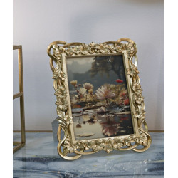 Moldura para fotografia Flossy – 22,5 × 2,5 × 28 cm (formato interior: 15 × 20 cm)

