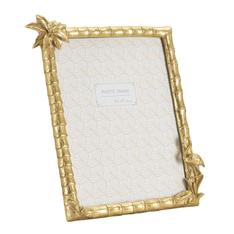 Marco de fotos Flamenco rosa – 30 × 2,8 × 26 cm (formato interior: 20 × 25 cm)
