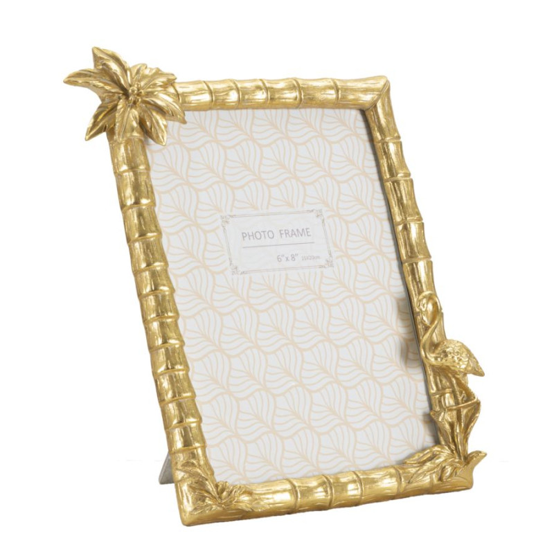Cadre photo Flamant rose – 25 × 2,8 × 21 cm (format intérieur : 15 × 20 cm)
