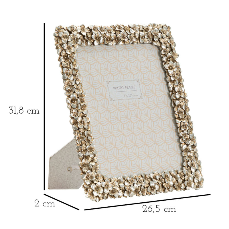 Cadre photo Flolly – 26,5 × 2 × 31,8 cm (format intérieur : 20 × 25 cm)
