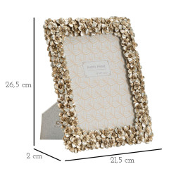 Moldura para fotografia Flolly – 21,5 × 2 × 26,5 cm (formato interior: 15 × 20 cm)
