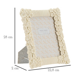 Marco de fotos Cempak – 22,8 × 2 × 28 cm (formato interior: 15 × 20 cm)
