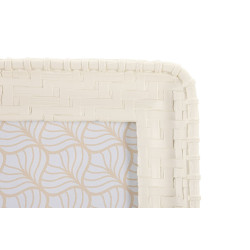 Moldura para fotografia estilo bambu – 20,5 × 2 × 25,5 cm (formato interior: 15 × 20 cm)
