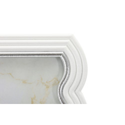 Marco de fotos Curty – 19,9 × 1,5 × 25,2 cm (dimensión interior: 15 × 20 cm)
