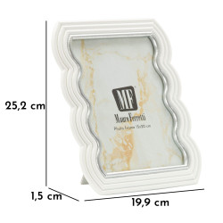 Marco de fotos Curty – 19,9 × 1,5 × 25,2 cm (dimensión interior: 15 × 20 cm)
