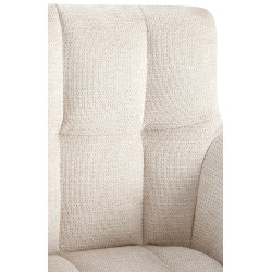 Chaise de salle à manger Jonah, tissu crème