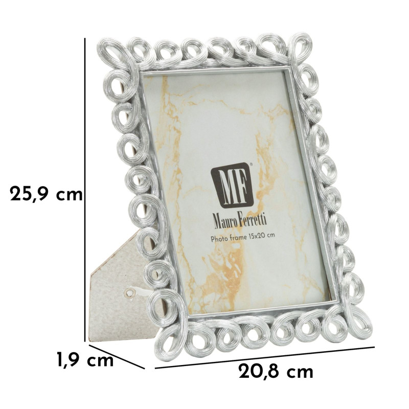 Cornice Foto Vuota – 20,8 × 1,9 × 25,9 cm (dimensione interna: 15 × 20 cm)
