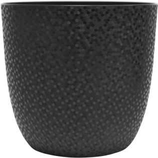 EDA Cache-pot OPALE ÿ 29,5 cm - Volume 14,8 L - Noir