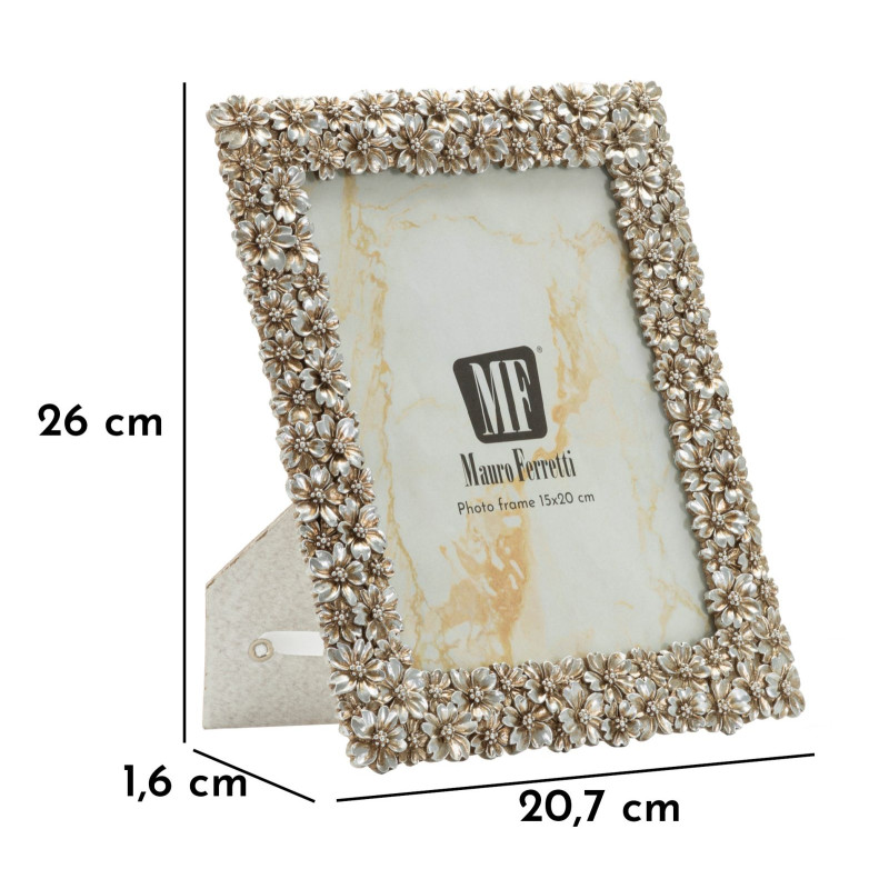 Cornice Fluide – 20,7 × 1,6 × 26 cm (dimensione interna: 15 × 20 cm)
