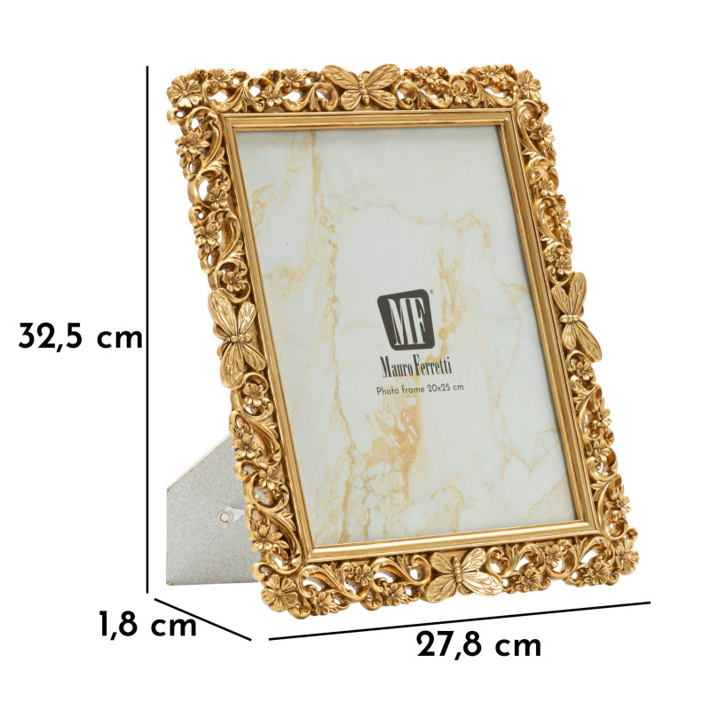 Moldura para Foto Clássica – 27,8 × 1,8 × 32,5 cm (dimensão interior: 20 × 25 cm)
