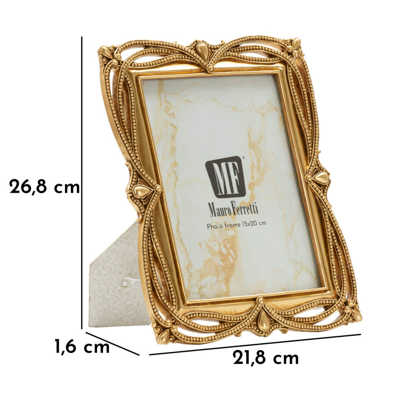 Cornice Linea – 21,8 × 1,6 × 26,8 cm (dimensione interna: 15 × 20 cm)
