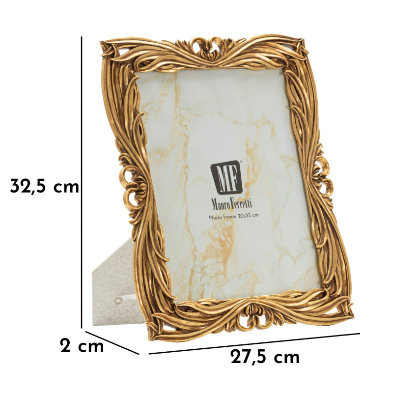 Cornice Barocco – 27,5 × 2 × 32,5 cm (dimensione interna: 20 × 25 cm)

