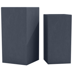 Lot de 2 pots de fleurs 3