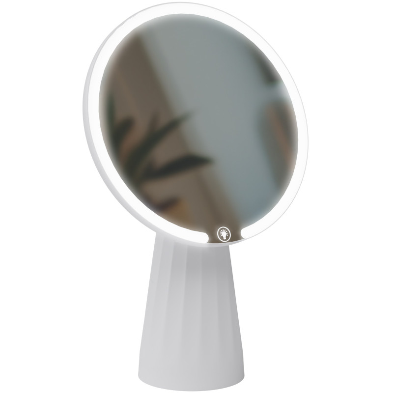 Miroir de maquillage Carrey blanc