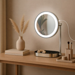 Miroir de maquillage Winslet blanc