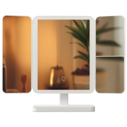Miroir de maquillage blanc Otley