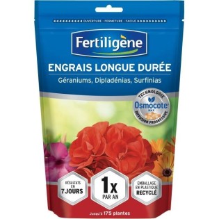 FERTILIGeNE - Engrais Longue durÈe Osmocote max GÈraniums, DipladÈnias, Surfinias 700g