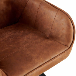 Chaise vintage Pettuli, marron clair
