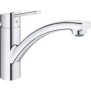 GROHE Robinet Èvier de cuisine Swift, Mitigeur monocommande avec mousseur Èconomique d'eau, rotation a 140∞, 30358000